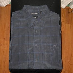 Men’s Long Sleeve Microfiber Button Up